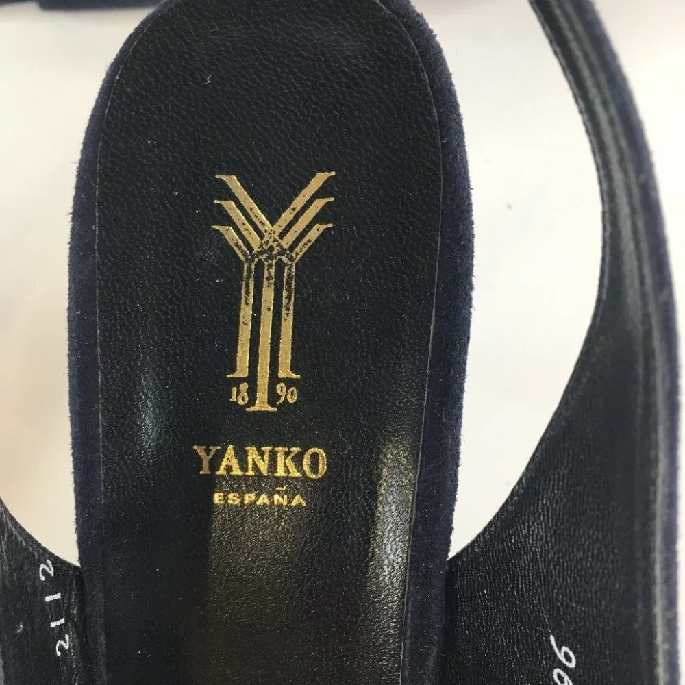 Yanko bow detail heel pumps - SUEDE 10M